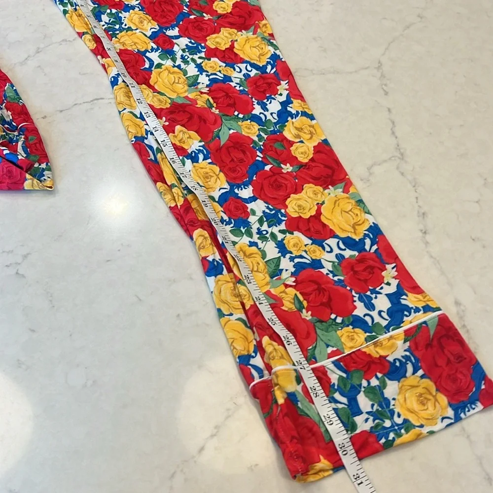 Posh Peanut Women's Luxe Pajama Pant Set LIMITED EDITION: Valentina Size Large - Picture 12 of 13